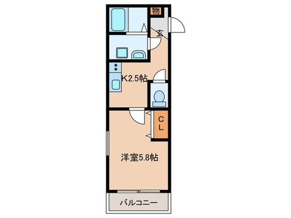 KTIレジデンス徳庵Ⅲの物件間取画像